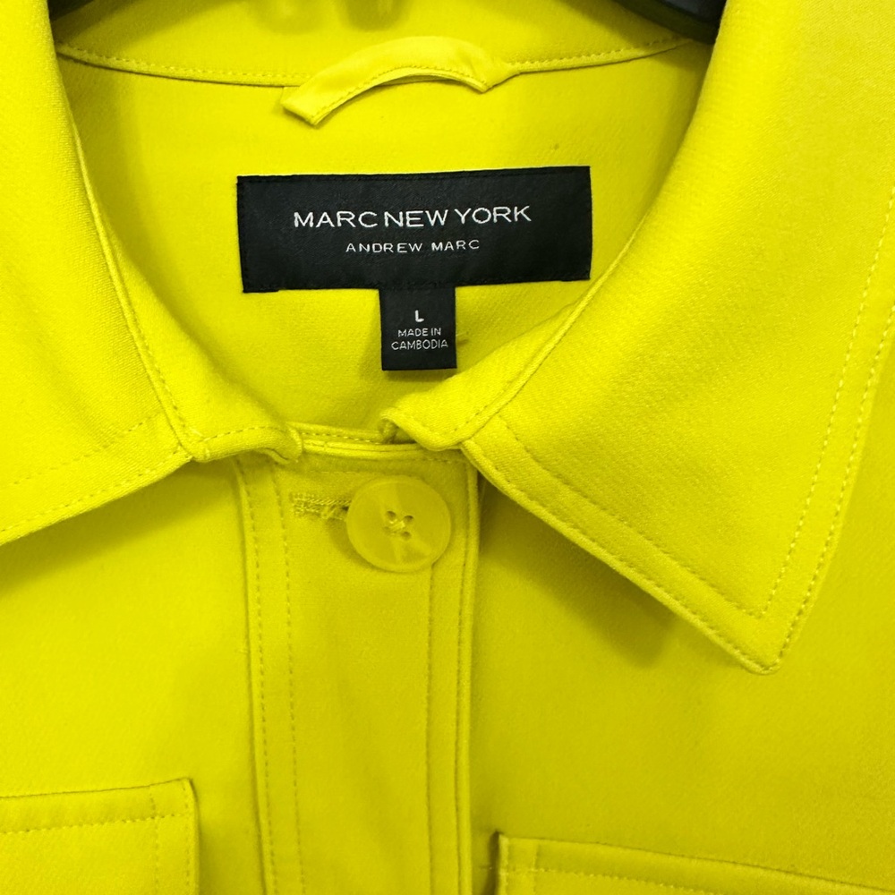 Marc New York Women's Bold Yellow Blazer